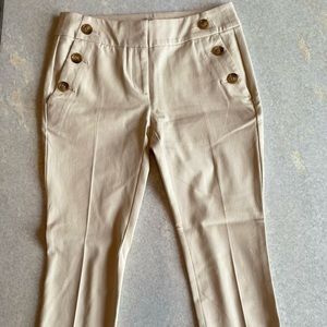 LOFT Outlet Skinny Ankle Petite Pant Tan 0P